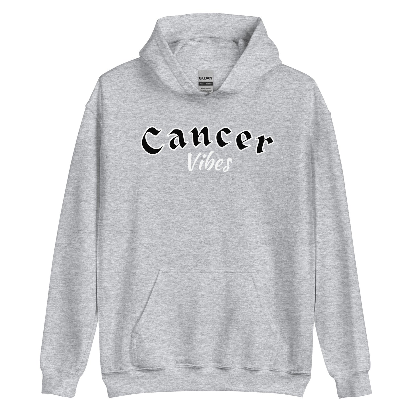 Sudadera con capucha unisex con signo del zodíaco del cáncer