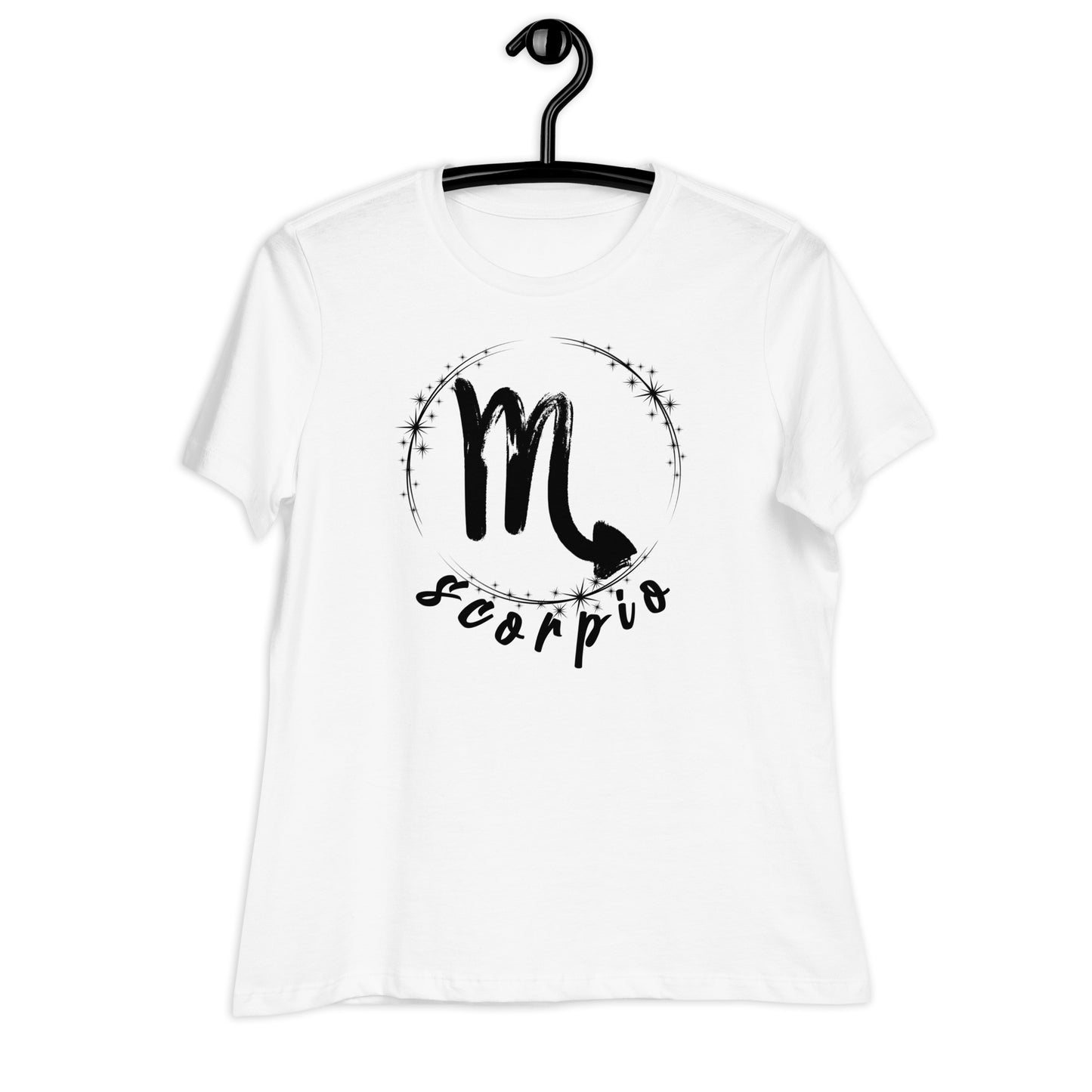 Scorpio Zodiac Short Sleeve Women's Relaxed T-Shirt
